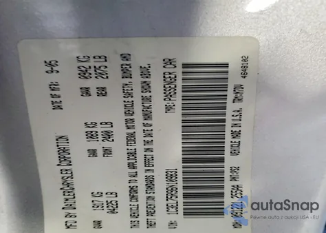 2006 Chrysler Sebring Gtc from USA, damaged, VIN 1C3EL75R96N109831